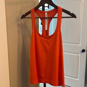 🍋 Lululemon Swiftly Orange Tank - Size 14